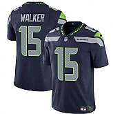 Men & Women & Youth Seattle Seahawks #15 P.J. Walker Navy Vapor Limited Football Stitched Jersey,baseball caps,new era cap wholesale,wholesale hats